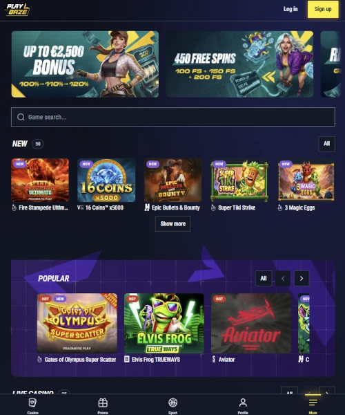 Playbaze Casino Review 2026