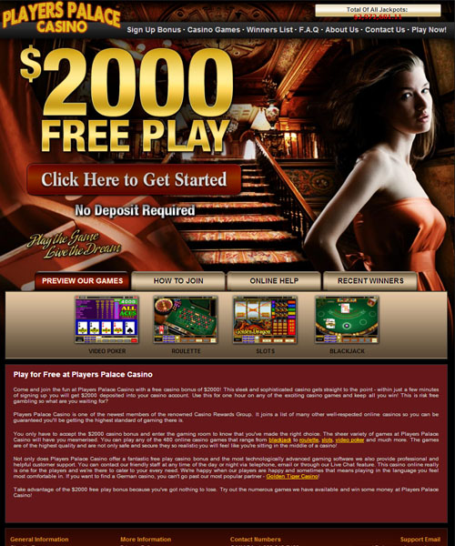 Players Palace Casino Review 2024