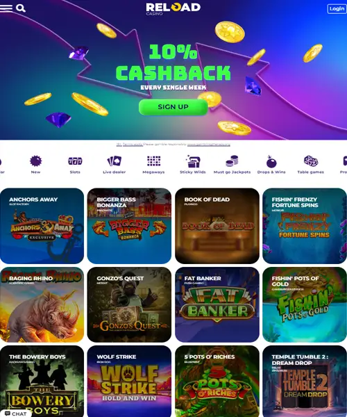Reload Casino Review 2022