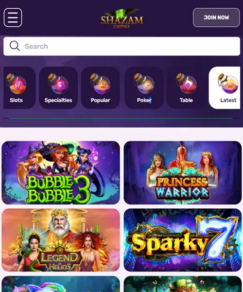 Shazam Casino Review 2024