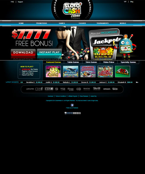 Sloto Cash Casino Review 2021