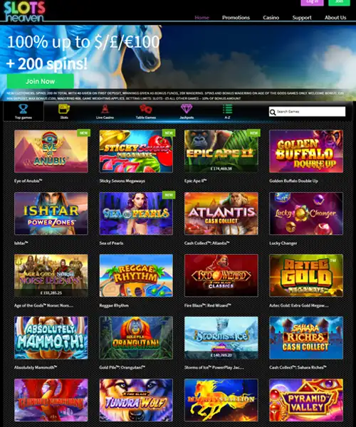 Slots Heaven Casino Review 2024