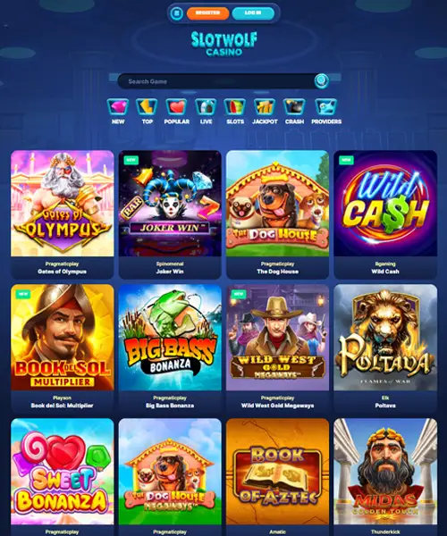 SlotWolf Casino Review 2024