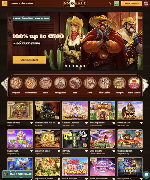 Smokace Casino Review 2024