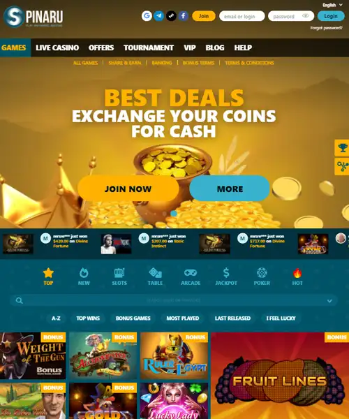 Spinaru Casino Review 2024