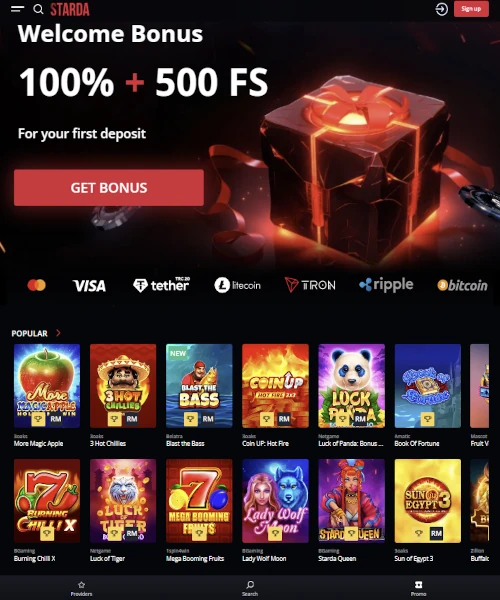 Starda Casino Review 2025