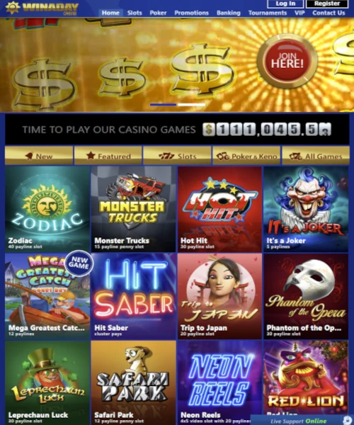 Win A Day Casino Review 2025