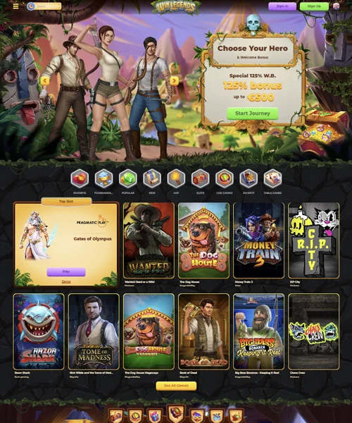 WinLegends Casino Review 2024