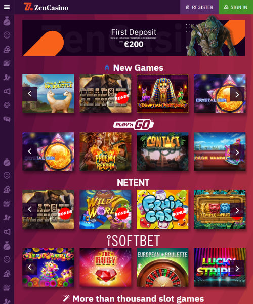 ZenCasino Review 2024