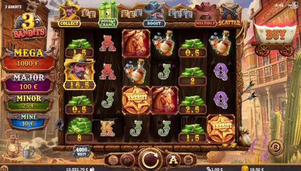 3 Bandits gameplay