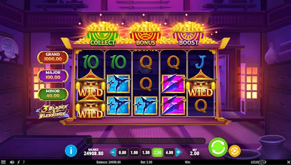 3 Blades and Blessings gameplay