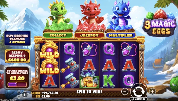 3 Magic Eggs gameplay