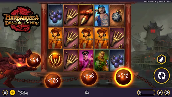 Barbarossa Dragon Empire gameplay