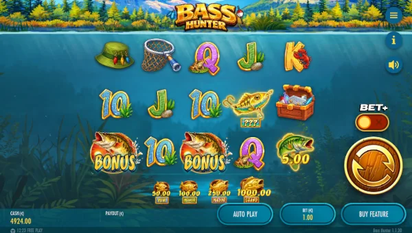 Bass Hunter gameplay