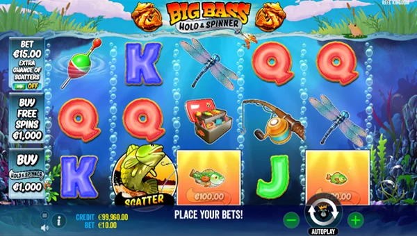 Big Bass Bonanza Hold and Spinner