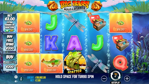 Big Bass Hold and Spinner