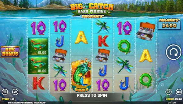 Big Catch Bass Fishing Megaways
