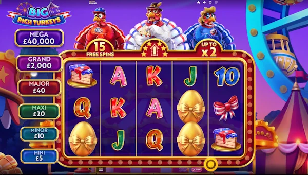 Big Rich Turkeys gameplay