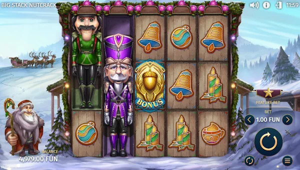 Big Stack Nutcrack gameplay