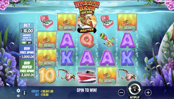 Bigger Bass Splash