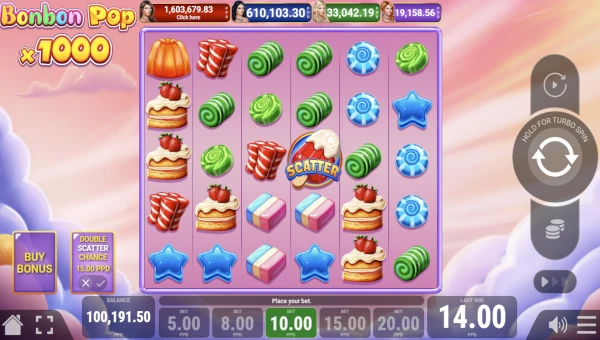 Bonbon Pop x1000 gameplay