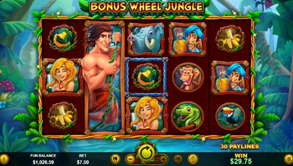 Bonus Wheel Jungle