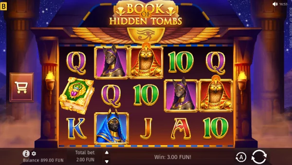 Book of Hidden Tombs gameplay