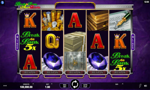 Break Da Bank Again Respin gameplay