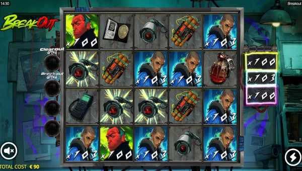 Breakout gameplay