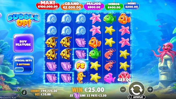 Bubble Up gameplay