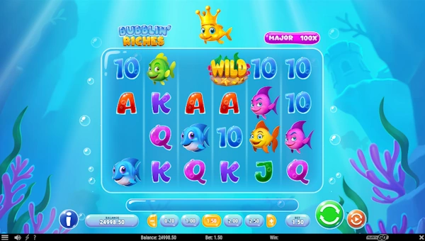 Bubblin Riches gameplay
