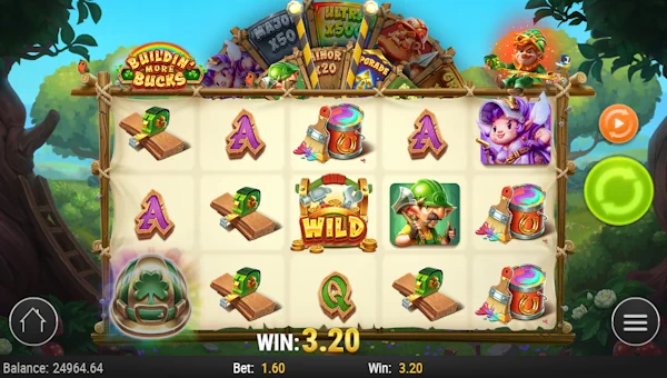 Buildin More Bucks gameplay