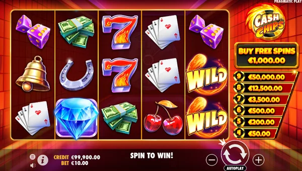 Cash Chips gameplay