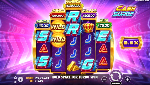 Cash Surge gameplay