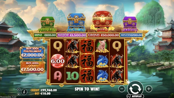 Chests Of Cai Shen Infinity gameplay