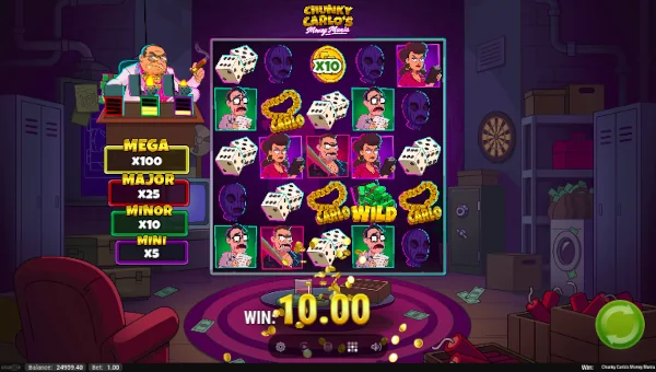Chunky Carlos Money Mania gameplay