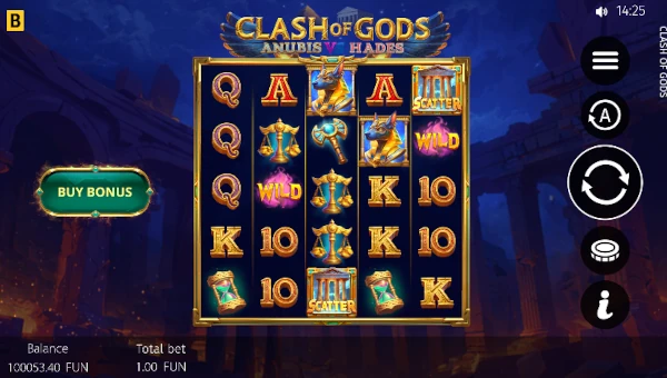 Clash of Gods Anubis vs Hades gameplay