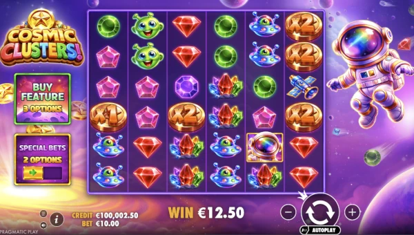 Cosmic Clusters gameplay