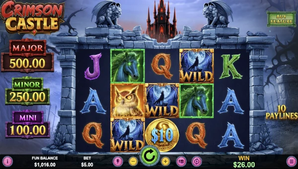 Crimson Castle gameplay