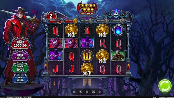 Cursed Moon Power Collection gameplay