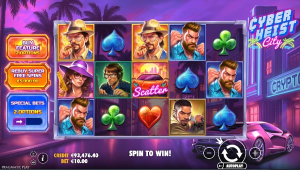 Cyberheist City gameplay