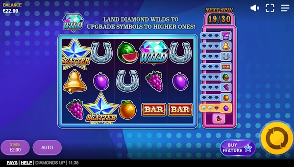 Diamonds Up gameplay