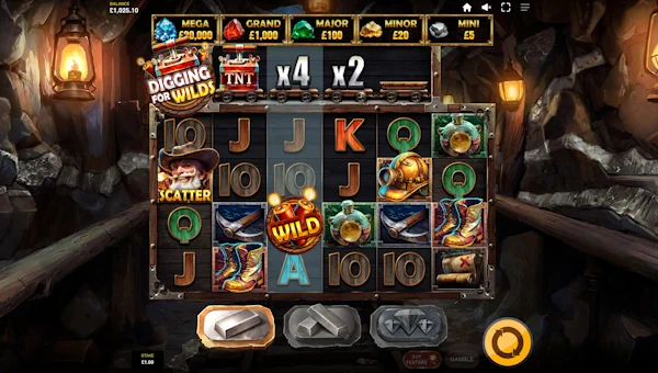 Digging for Wilds gameplay