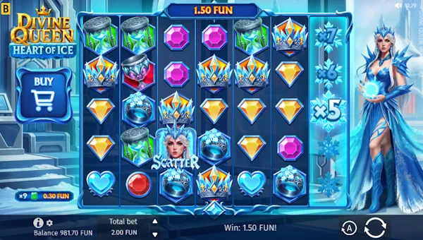 Divine Queen Heart of Ice gameplay