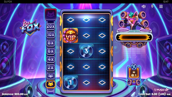 DJ Fox gameplay
