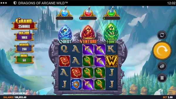 Dragons of Arcane Wild gameplay
