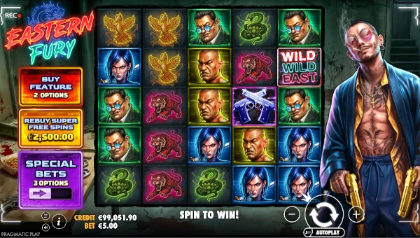 Eastern Fury gameplay