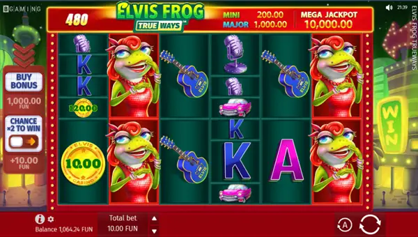 Elvis Frog Trueways slot