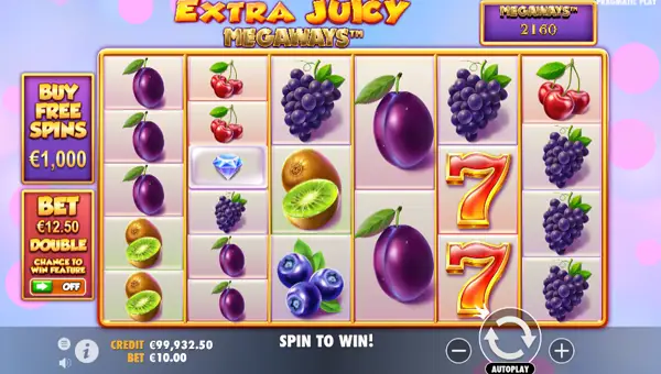 Extra Juicy Megaways