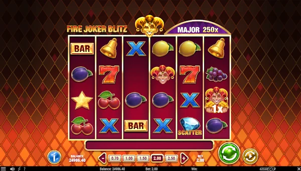 Fire Joker Blitz gameplay